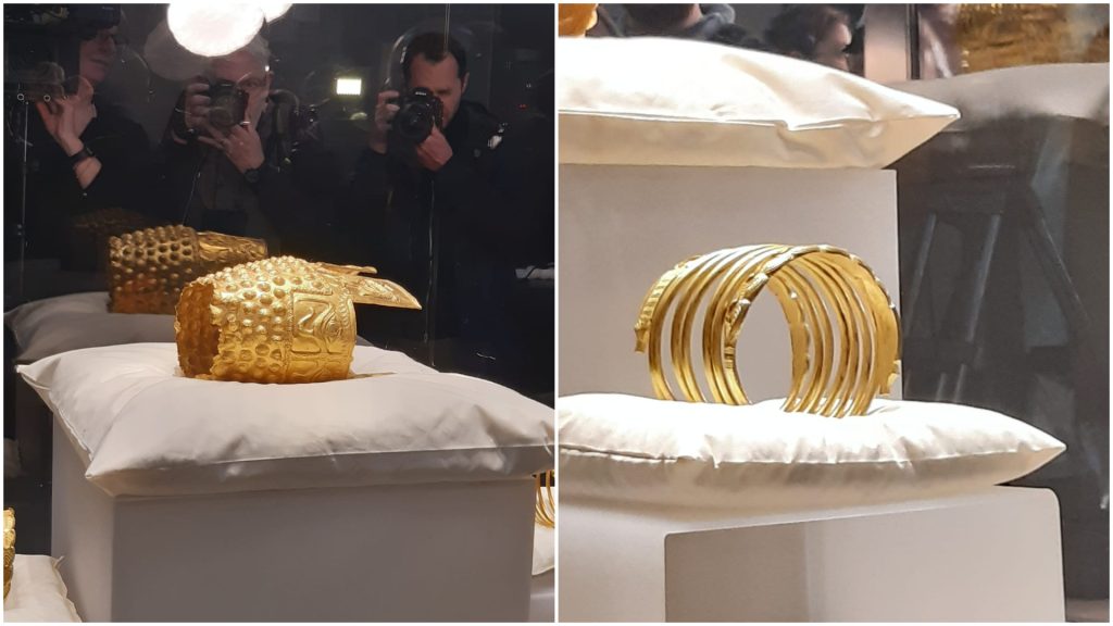 Coiful de la Coțofenești și brățările dacice, bijuteriile țării, la Muzeul de Istorie