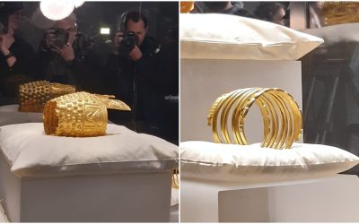 Coiful de la Coțofenești și brățările dacice, bijuteriile țării, la Muzeul de Istorie