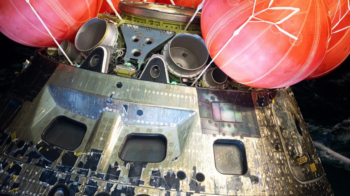 Capsula Orion, supusă la foc: NASA arată ce a pățit la reintrare