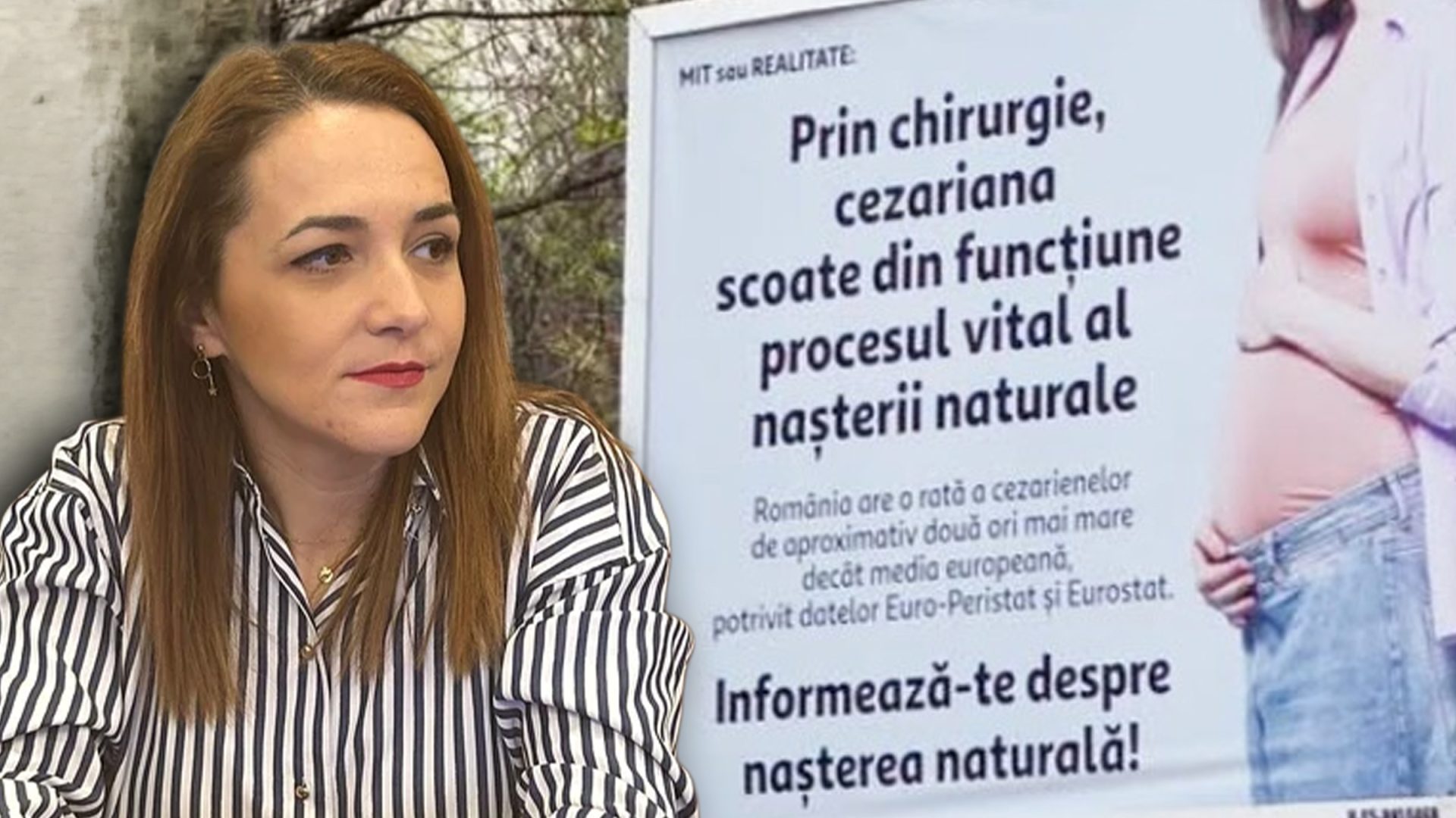 Senatoarea USR Cynthia Păun vrea interzicerea naşterii naturale. Ce argumente are?