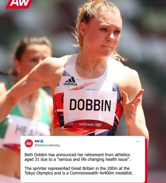 Beth Dobbin, recordmena Scoției la 200 m, se retrage din cauza unei probleme grave de sănătate