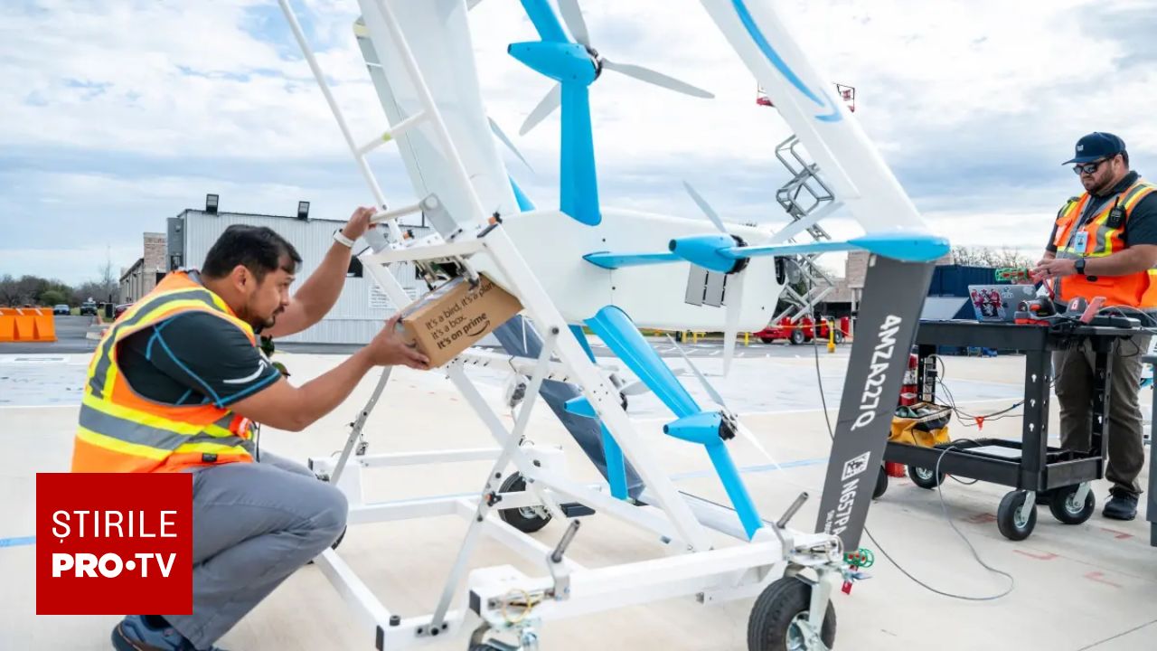 Revoltă online: Dronele AMAZON distrug coletele fragile, IA scapă comenzile