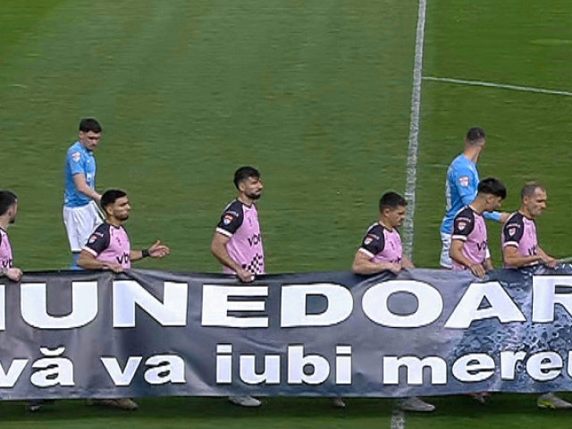 Voluntari și Corvinul: Egal cu lacrimi. Primul meci, omagiu pentru Mircea Lucescu