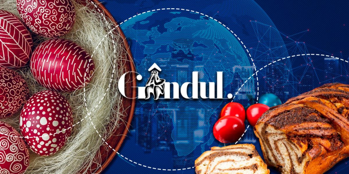 Gândul urează Paște fericit: Hristos a înviat! Bucurie pentru cititori, colaboratori