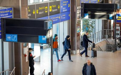 București: Aeroportul Henri Coandă modernizează scările rulante și ascensoarele