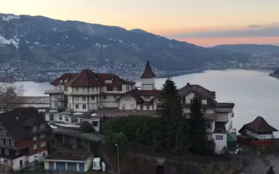 Hotel ABANDONAT lângă lac, REÎNVIAT în ELVEȚIA: 90 de APARTAMENTE luxoase