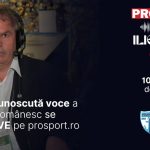 Ilie Dobre, comentator proaspăt pe ProSport.ro, la meciul Voluntari