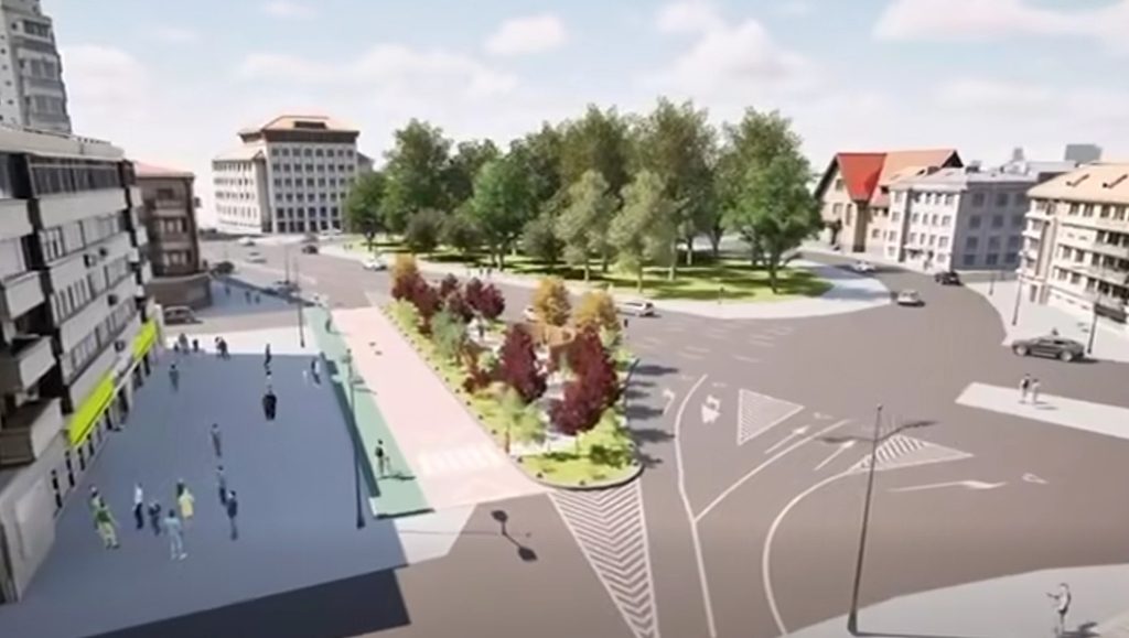 Vezi cum se transformă Calea Dorobanți: VIDEO cu noua alveolă