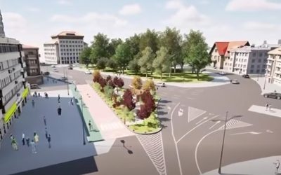 Vezi cum se transformă Calea Dorobanți: VIDEO cu noua alveolă