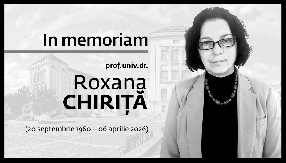 Prof. Univ. Dr. Roxana Chiriță, un OM de știință respectat, a trecut în neființă