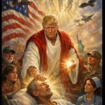 Donald Trump, scandal cu Vaticanul: S-a pozat drept Isus, vindecând bolnavi!