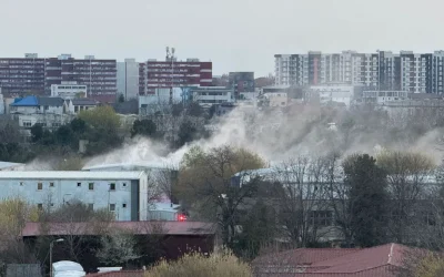 Bilanțul negru la Constanța: Un bărbat a murit în incendiul de la Henri Coandă