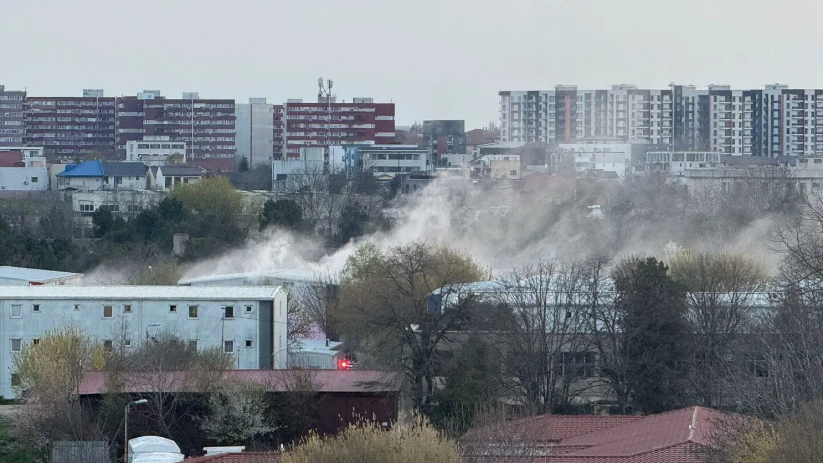 Bilanțul negru la Constanța: Un bărbat a murit în incendiul de la Henri Coandă