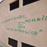 Noi mesaje neolegionare pe clădirile din București: Poliția anchetează