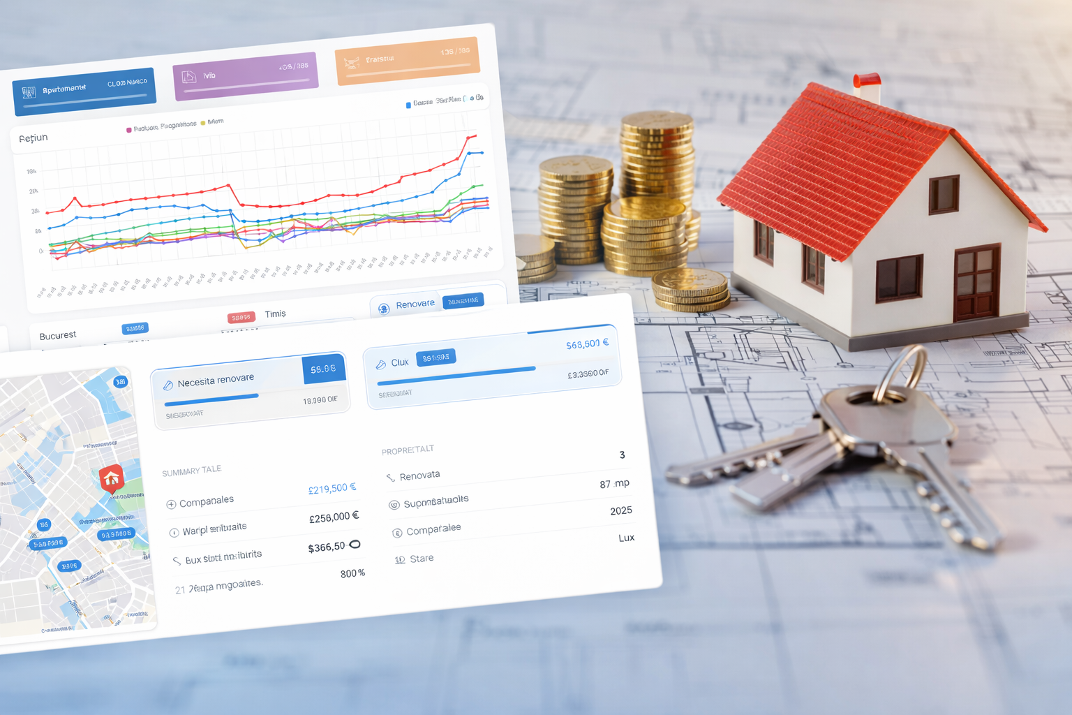 Un nou algoritm, bazat pe inteligență artificială, promite să revoluționeze piața imobiliară din România