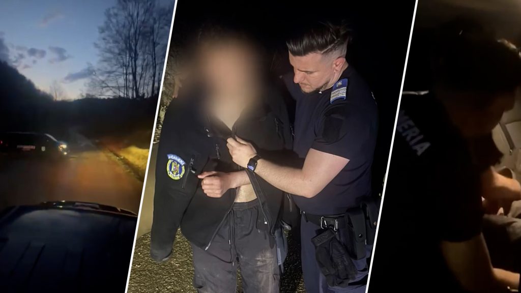 Ursul l-a speriat: Tânăr, urmărit în pădure, și-a lăsat motocicleta. Jandarmii au intervenit