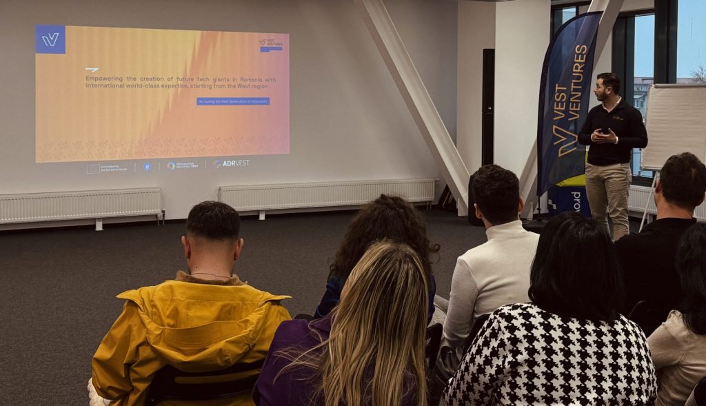 Nouă startup-uri din România și din Europa au fost selectate pentru prima cohortă a programului de accelerare derulat de Vest Ventures, primul fond de investiții de capital de risc din vestul României, cofinanțat din fonduri europene