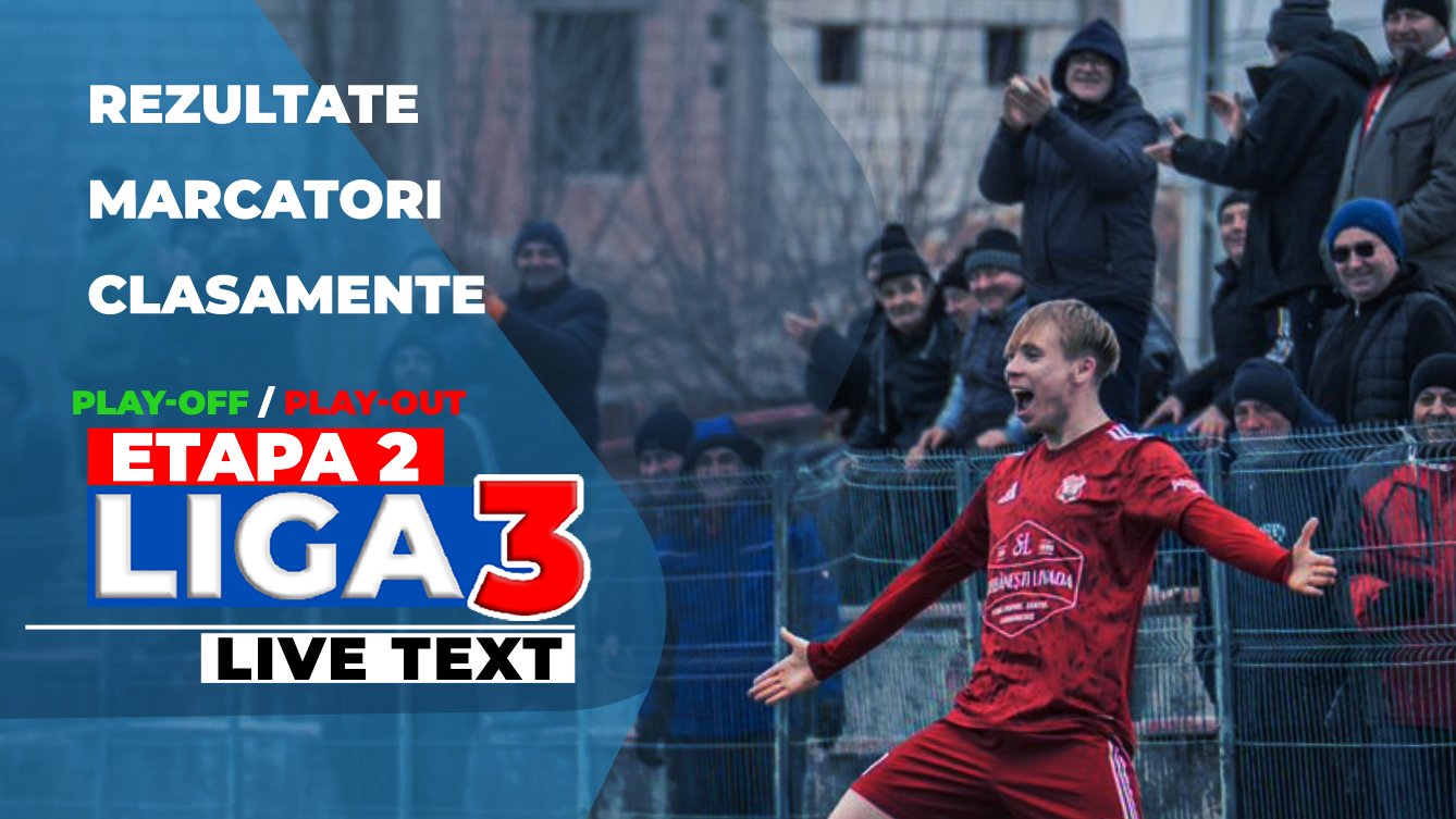 Rezultate explozive în Liga 3: Craiova și Steaua, victorii cruciale în play-off și play-out
