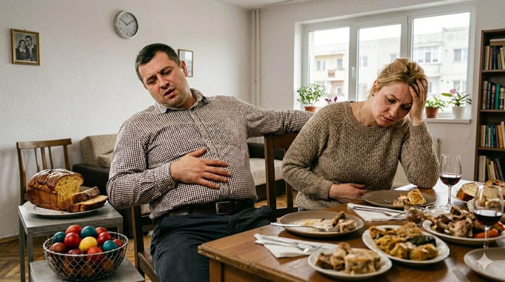 De ce-ți vine rău după Paște? Combinațiile alimentare care distrug digestia