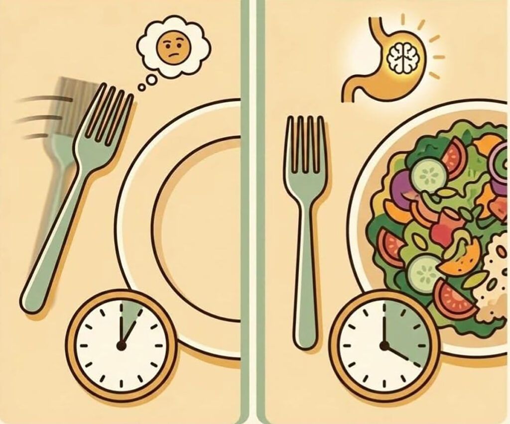 De ce te îngrași, chiar dacă mănânci sănătos? Află secretul „20 de minute”!