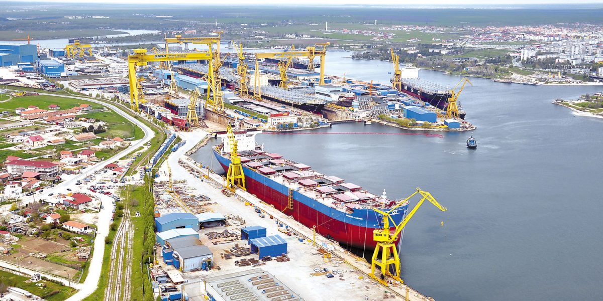Sancțiunea strategică a statului român: șantierul Mangalia, singurul constructor de nave de război, intră în faliment