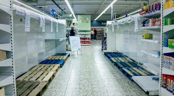 Marea Britanie, în pragul crizei alimentare: Ce se întâmplă acum