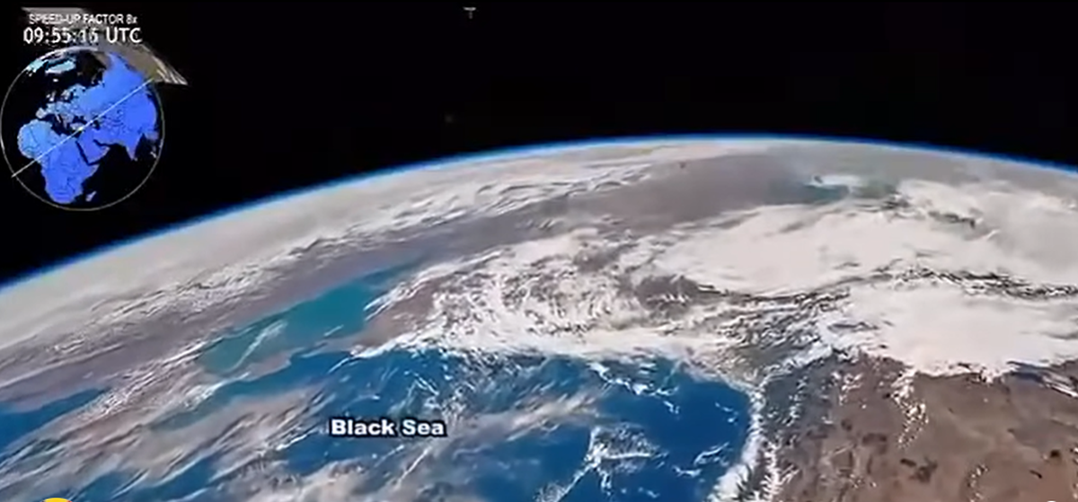 România, de la bordul Artemis II: Delta Dunării și Marea Neagră, văzute din spațiu