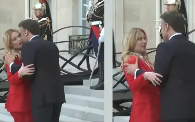 Macron și Meloni, din nou sub lupa: Gesturi stranii, din nou surprinse VIDEO