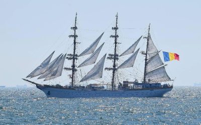 Navă Școală a Marinei Române, în misiune transatlantică de cinci luni