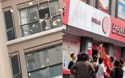 Ceartă cruntă în China: soția a aruncat 160.000 de dolari de la balcon, după ce s-a certat cu soțul
