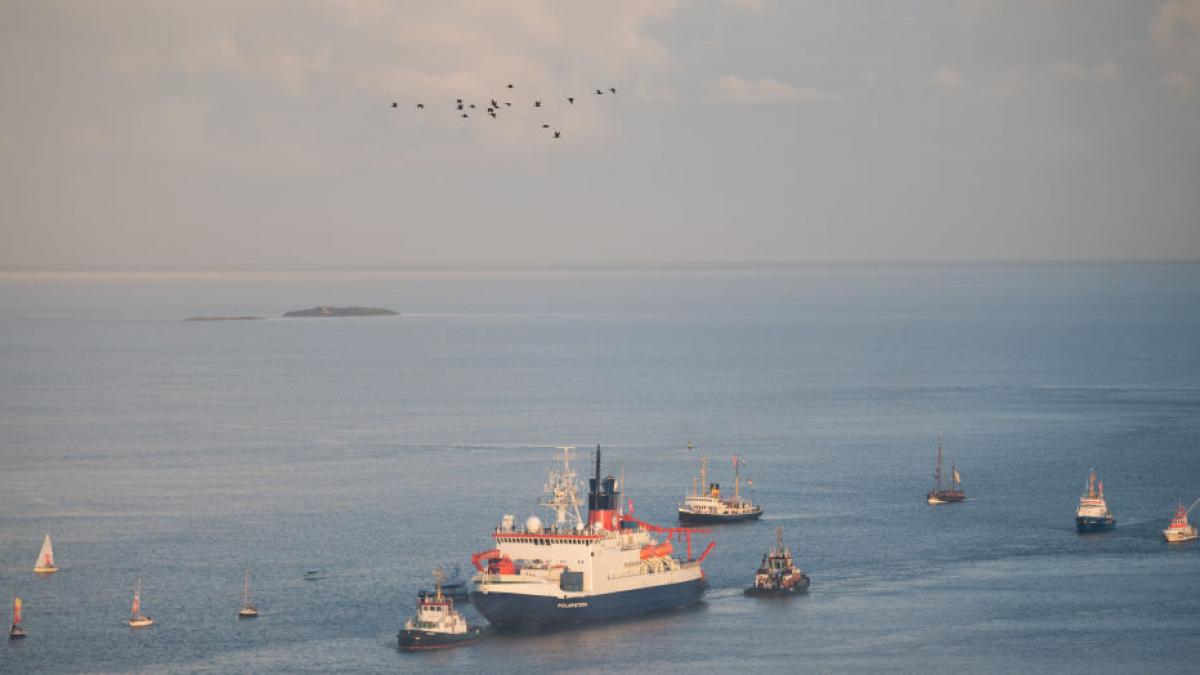 Insulă SECRETĂ, găsită de un spărgător de gheață: Nu apărea pe hărți!