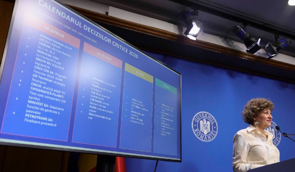 Oana Gheorghiu: Pierderile companiilor de stat, bani pentru 5 spitale regionale