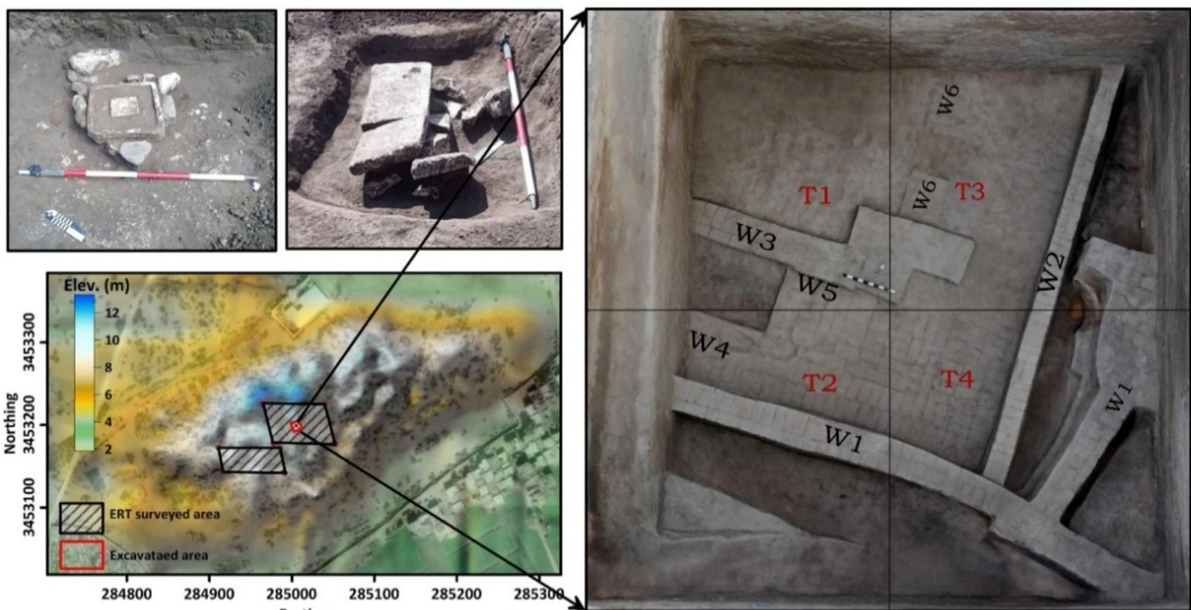 O structură misterioasă, datată aproximativ 2.600 de ani, a fost descoperită sub ruinele unui oraș antic din Egipt, în urma unor investigații efectuate cu tehnologie de scanare avansată
