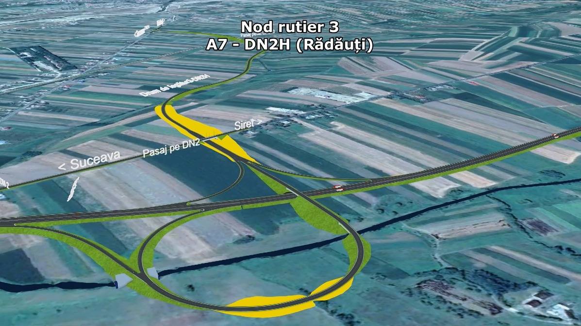 Drumul expres Suceava–Siret a intrat în faza concretă a proiectului de construcție, după ce CNAIR a anunțat atribuirea contractului pentru proiectare și execuție