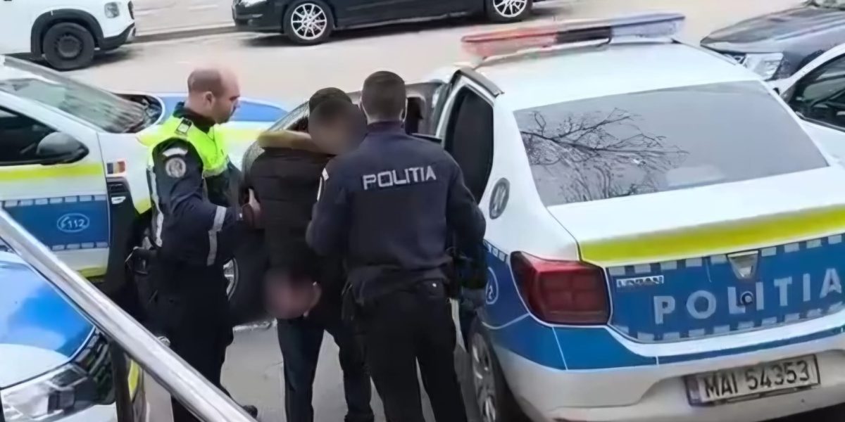 Tânăr violent în București: Pumn în față pentru un polițist, după o cerere