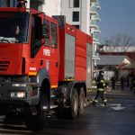 Incendiu devastator într-un bloc din Sighetu Marmației: 3 etaje cuprinse de flăcări