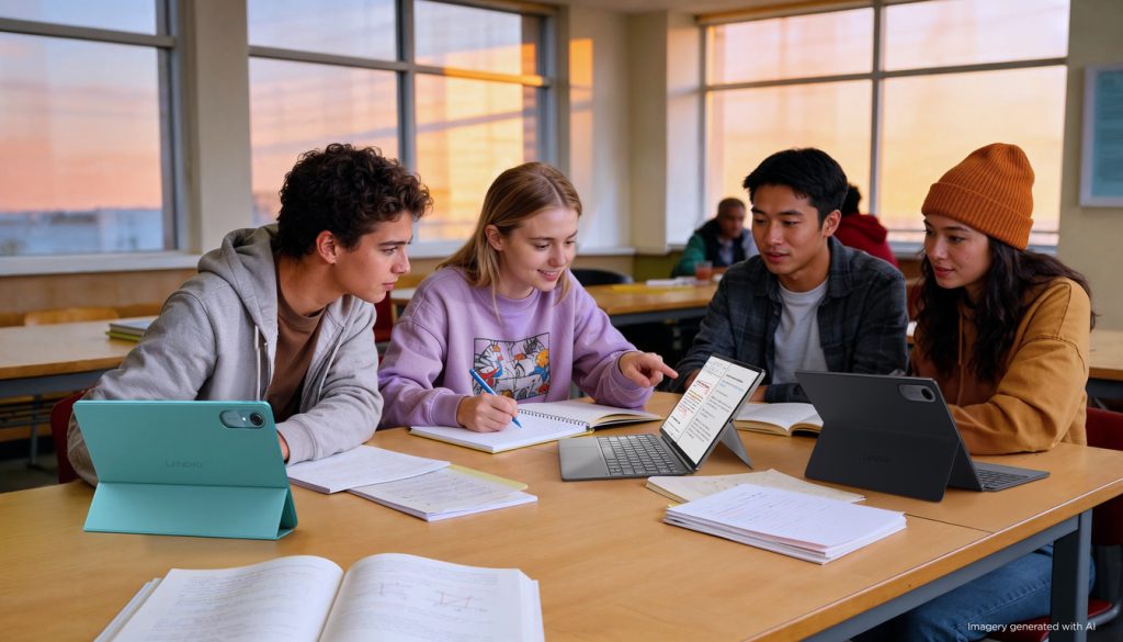 Tableta, aliat de nădejde: 90% dintre studenți o folosesc la cursuri