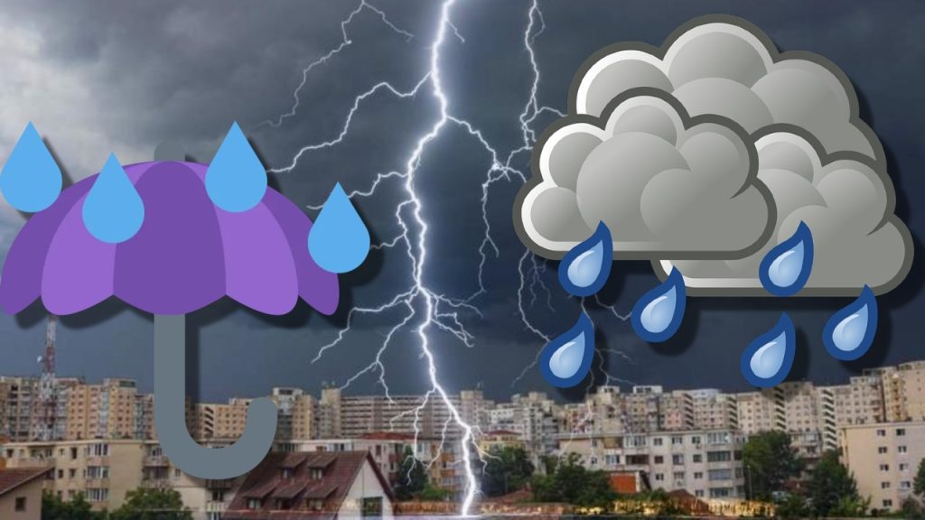 ANM schimbă radical prognoza meteo: Ploi, vânt și grindină pentru București pe 17 aprilie