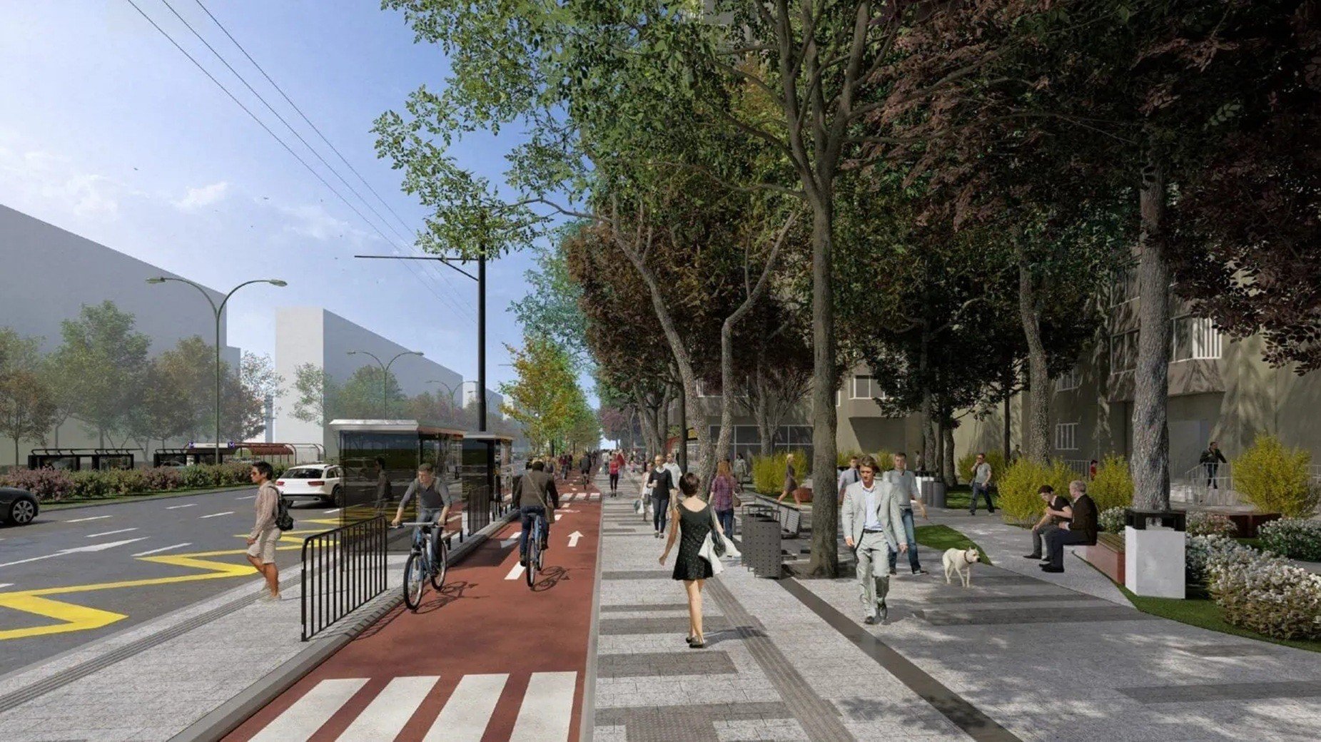 Șantier COLOSAL pe Iuliu Maniu: Sectorul 6 îngustează pentru piste de bicicletă