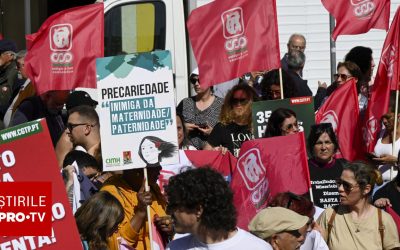 Lisabona: Zeci de mii de protestatari, furia față de reformele muncii