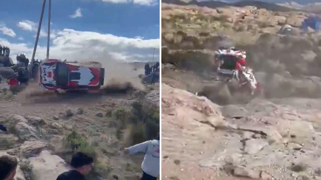 Accident ȘOC la un raliu în Argentina: Un MORT și doi răniți, VIDEO