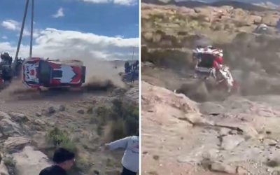 Accident ȘOC la un raliu în Argentina: Un MORT și doi răniți, VIDEO