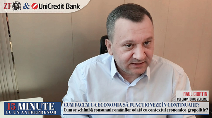 Creștere lentă pentru afacerile „plant-based”: Raul Ciurtin, Verdino