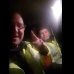Polițiști FILMAȚI în timp ce ascultau manele, în autospecială: VIDEO viral