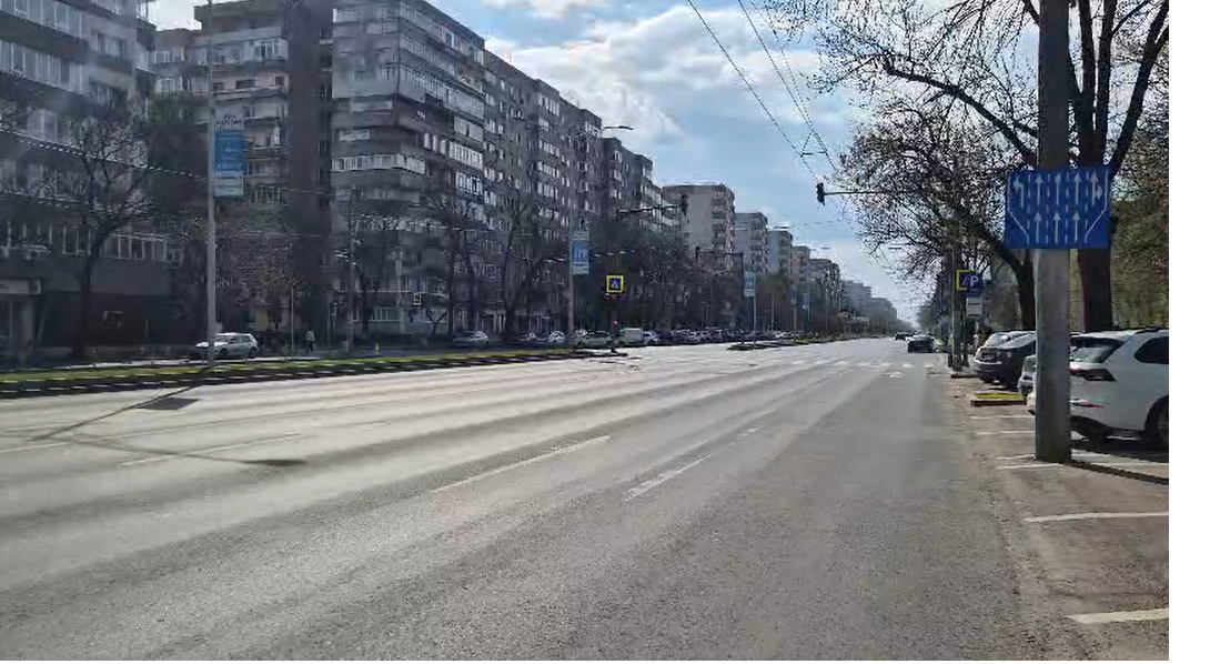 Bucureștiul, surprinzător la Paște: Imagini șocante cu străzi pustii