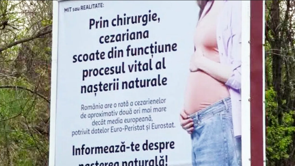 Ciucu (PNL): Publicitate ANTI-AVORT, scoasă din București de două firme