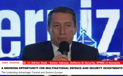 Duță (KPMG): Armata și industria, prioritate. Modernizare pentru criză