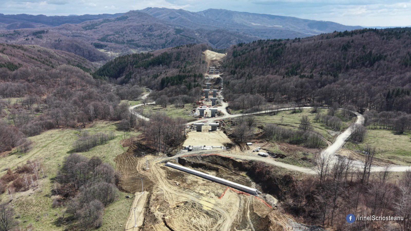 Progrese ULUITOARE pe șantierul A1: 13,5% în plus la autostradă