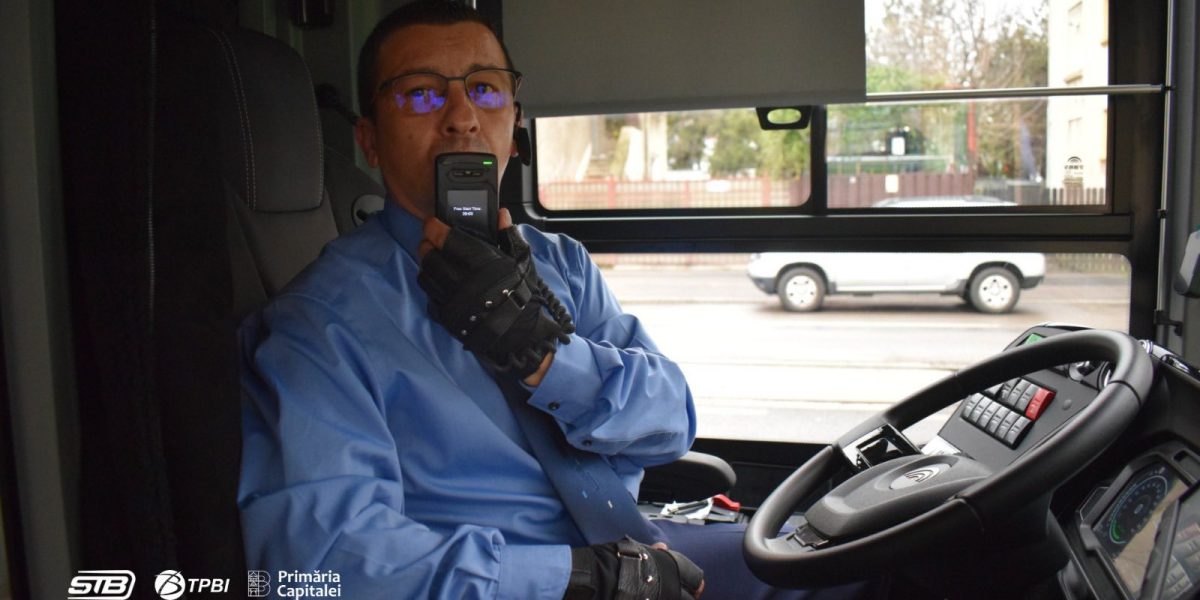 Troleibuzele STB, cu alcooltest! Șoferii nu pornesc motorul dacă au băut