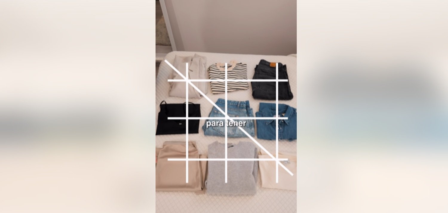 Bagaj de mână: Sudoku vestimentar cu 9 piese, 27 de ținute